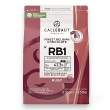 CALLEBAUT Čokoláda Ruby RB1, 2,5kg