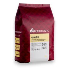 CHOCOVIC čokoláda tmavá Quador 53,9%, 5kg