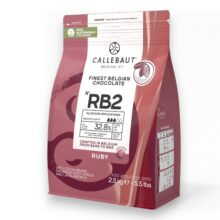 CALLEBAUT Čokoláda Ruby RB2, 2,5kg