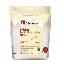 CARMA Biela čokoláda White Nuit Blanche - 37%, 1,5kg