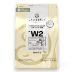 CALLEBAUT Čokoláda biela W2 - 28%, 2,5kg