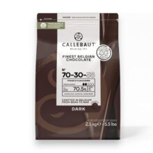 CALLEBAUT Čokoláda tmavá 70%, 2,5kg