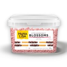 Čokoládové Blossoms ružové 1kg CALLEBAUT