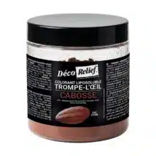 Farba prášková do čokolády trompe l´oeil - kakaový bôb, 100g DÉCO RELIEF