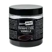 Farba prášková do čokolády trompe l´oeil - vanilka, 100g DÉCO RELIEF