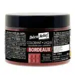 Farba prášková do čokolády LAQUE - bordová, 20g DÉCO RELIEF