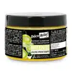 Farba prášková do vody INTENSE - jarná žltá, 50g DÉCO RELIEF