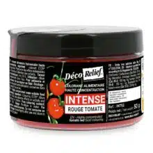 Farba prášková do vody INTENSE - paradajkovo červená, 50g DÉCO RELIEF