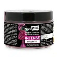 Farba prášková do vody INTENSE - kráľovská ružová, 50g DÉCO RELIEF