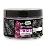 Farba prášková do vody INTENSE - červeno fialová, 50g DÉCO RELIEF