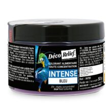 Farba prášková do vody INTENSE - modrá, 50g DÉCO RELIEF