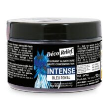 Farba prášková do vody INTENSE - kráľovská modrá, 50g DÉCO RELIEF